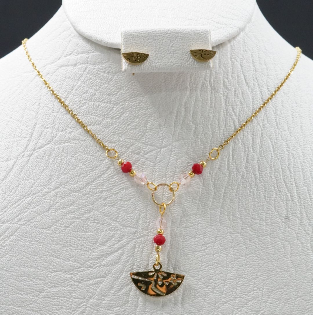 Miniatura 3 de JUEGUITO CORBATIN MURANO MEDIA LUNA FIGU